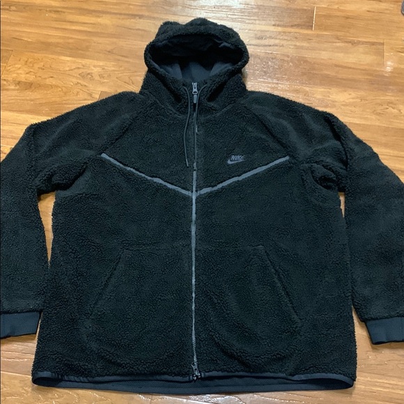 Nike Sherpa Full-Zip Hoodie Jacket
